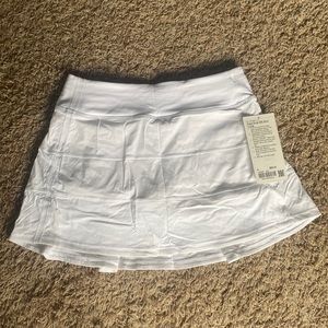 Pace Rival White Skirt *Long